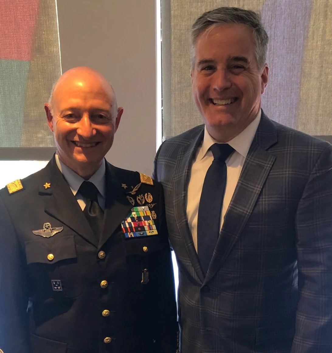 Capitol Group International with Lieutenant General Luca Goretti, Chief of Staff of the Italian Air Force.